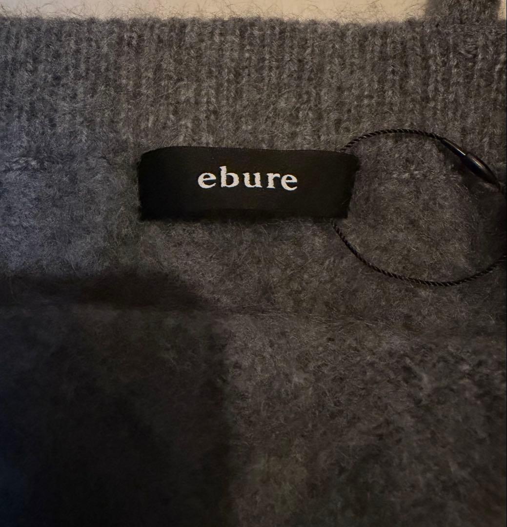 今季 ebure カシミアファーニット キャミソール 58300