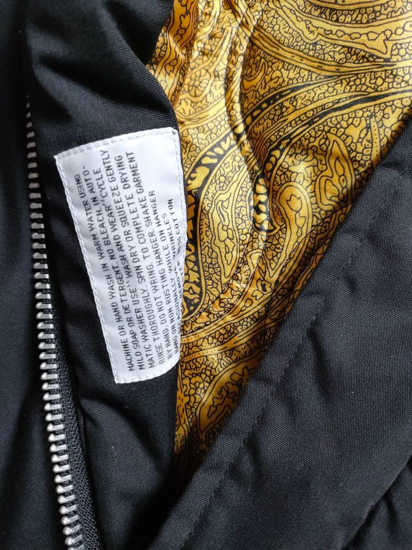 ダービーオブサンフランシスコ ブラック　ゴールド ダービージャケット