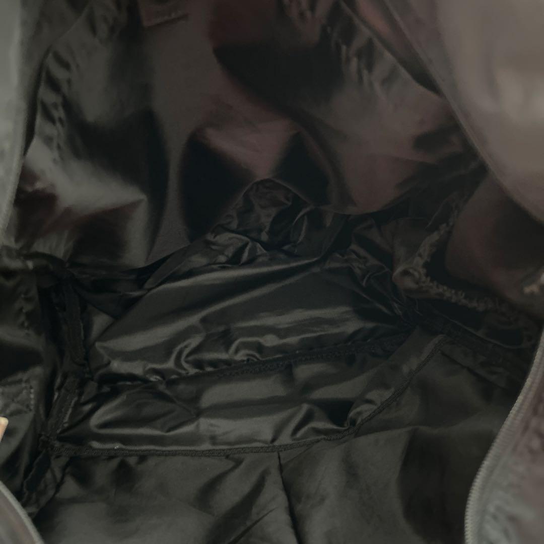 美品　agnès b. マザーズバッグ 黒　おむつ替えマット未使用　2WAY