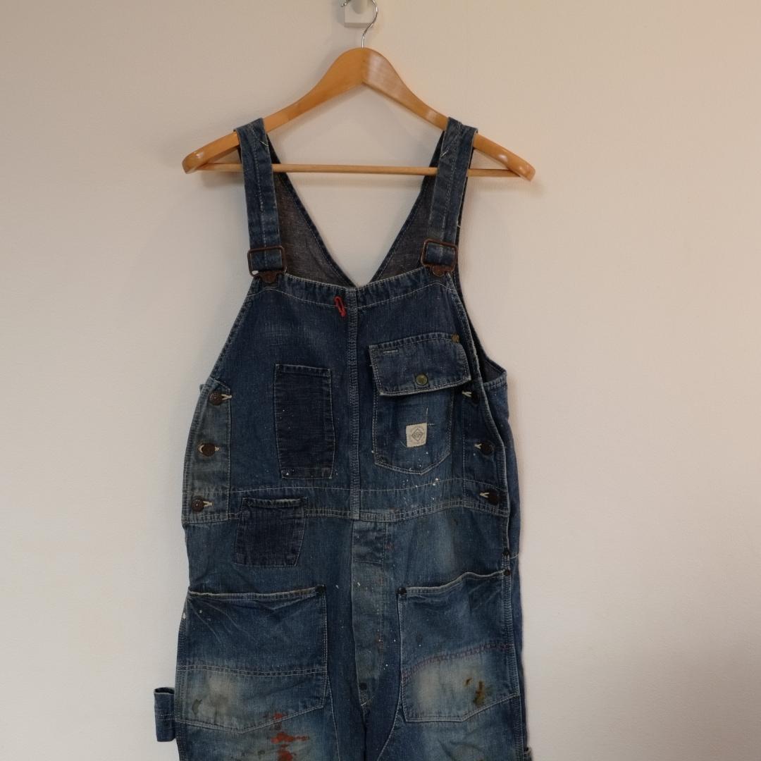 ANACHRONORMアナクロノーム リメイク ダメージ オーバーオール メンズ