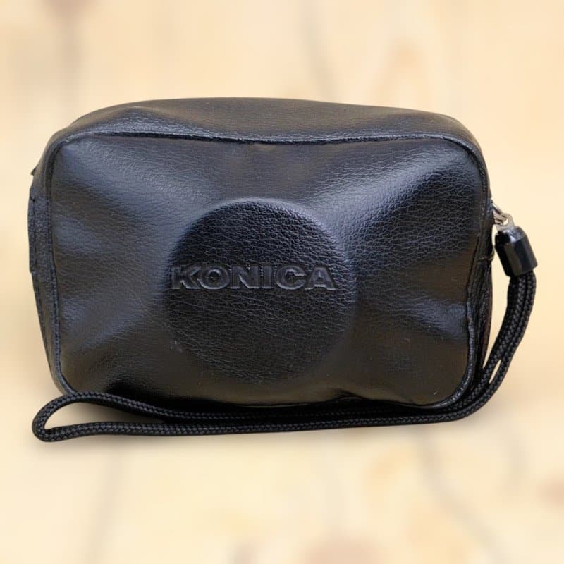 【整備品】KONICA C35 Flash matic コニカ　ケース付
