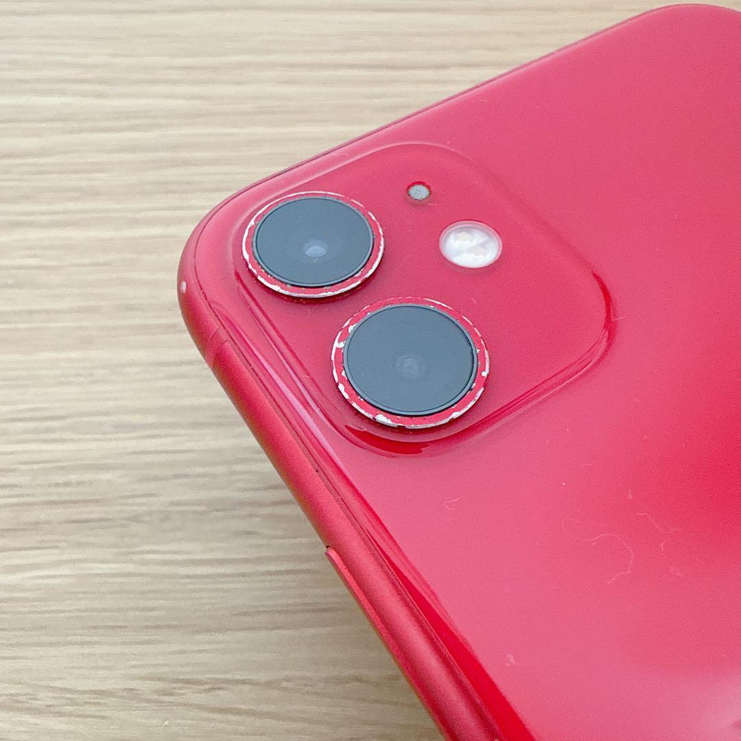 iPhone 11 64GB RED レッド SIMフリー 【本体のみ】