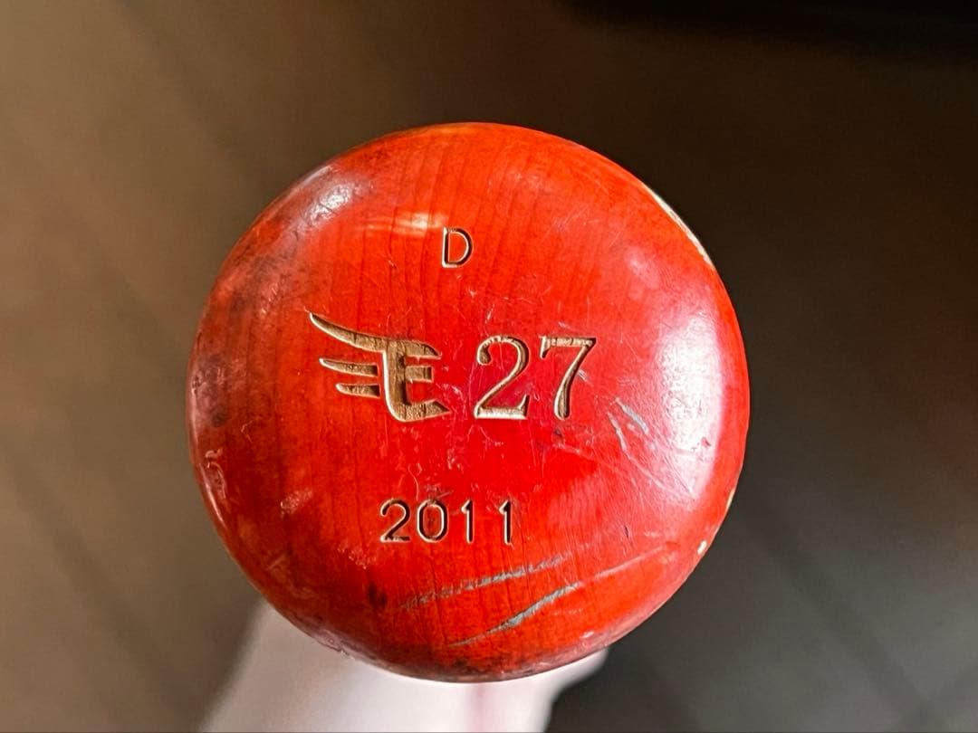 ム*ー様 Mizuno Pro 楽天　岡島豪郎27HM バット実使用