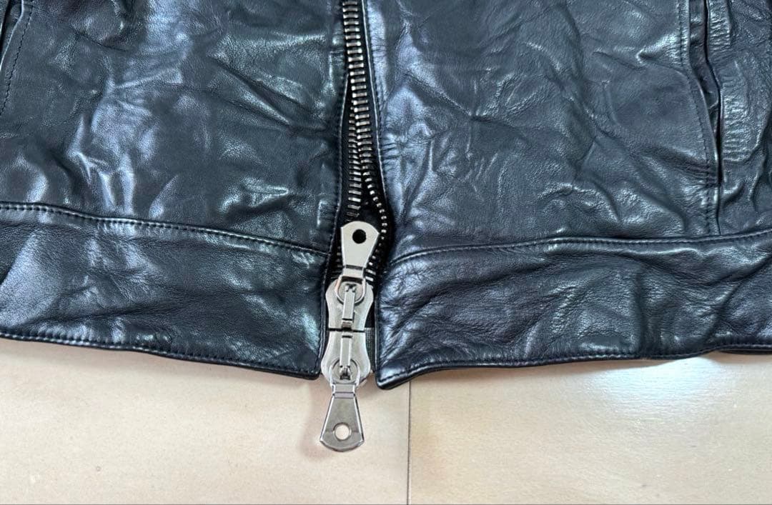 junhashimoto BIG ZIP INNER RIDERS ブラック