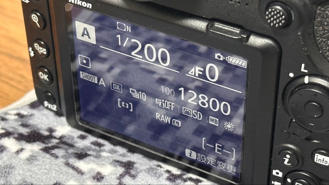 中古 Nikon D500ボディ➕ラバープロテクター