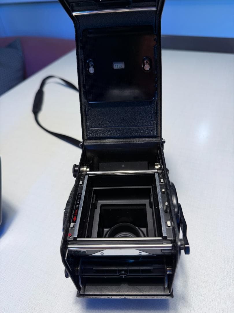 Yashica Mat 124G 二眼レフ 中判カメラ ケース付 動作品