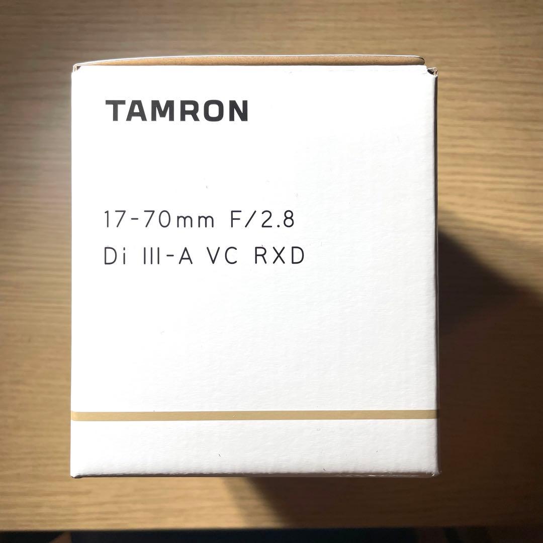 美品　TAMRON 17-70mm F/2.8 SONY Eマウント付属品完備