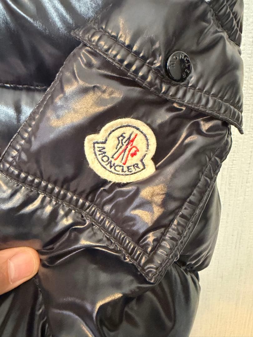 【美品】モンクレール MONCLER バディ BADY ブラック サイズ0
