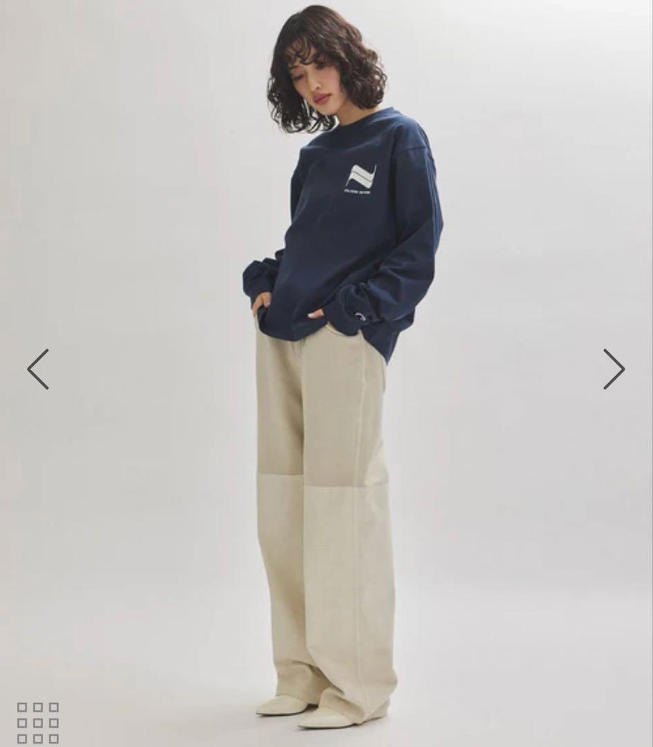 Amomento スウェットデニムパンツ　H Beauty ROKU 1LDK