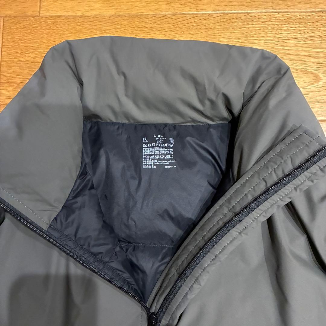 【無印良品】撥水ダウンコートLスタンドカラーモンスターパーカーMUJILABO