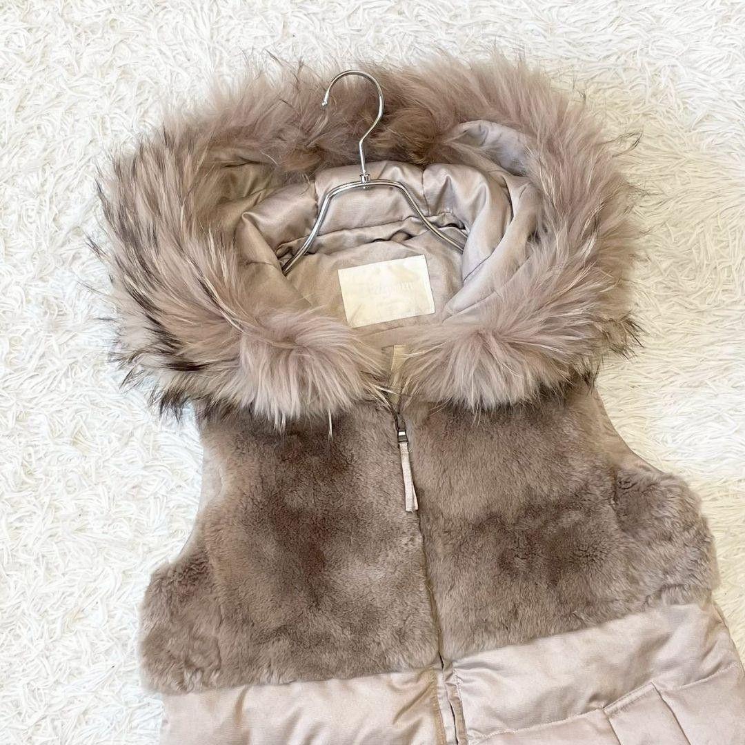 Diagram ダイアグラム　ファー　ダウン　ベスト　2way 3way 肉厚