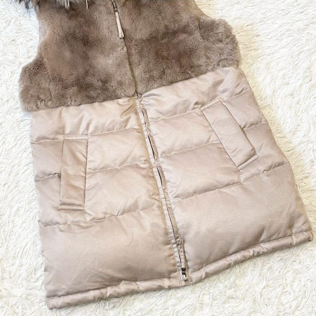 Diagram ダイアグラム　ファー　ダウン　ベスト　2way 3way 肉厚