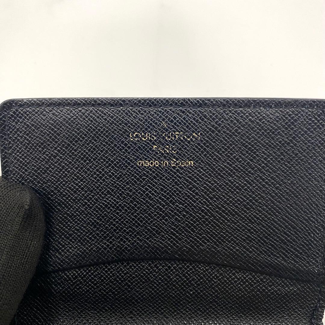 ルイヴィトン エピ アンヴェロップ カルトヴィジット 名刺入れ カードケース 黒