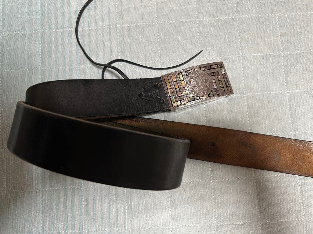 JOYMEX 螺鈿細工シルバー925 ベルト