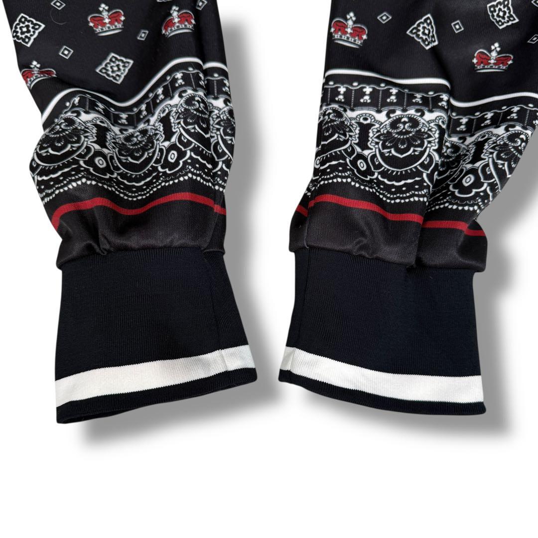 極美品 ドルチェ&ガッバーナ 20SS バンダナ柄 クラウン トラックジャケット