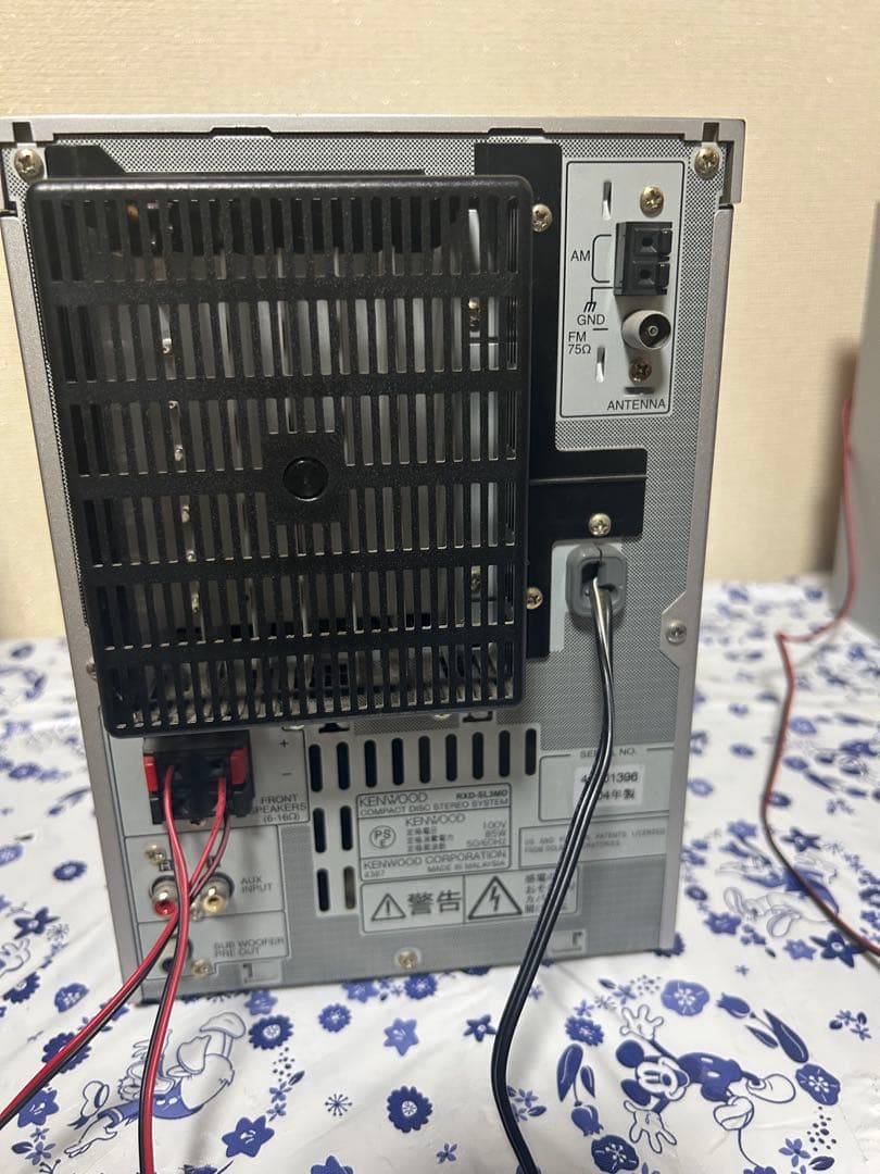 ミニコンポ KENWOOD RXD-SL3MD スピーカー