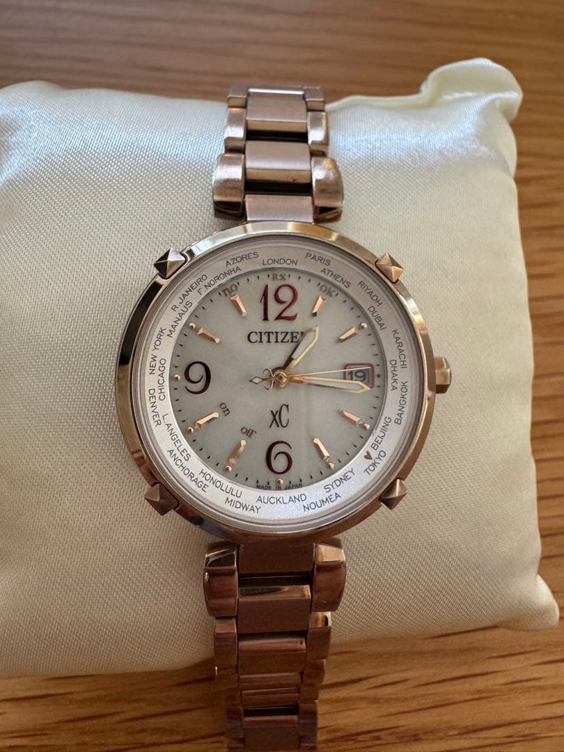【美品】 CITIZEN XC ティタニア ハッピーフライト さくらピンク