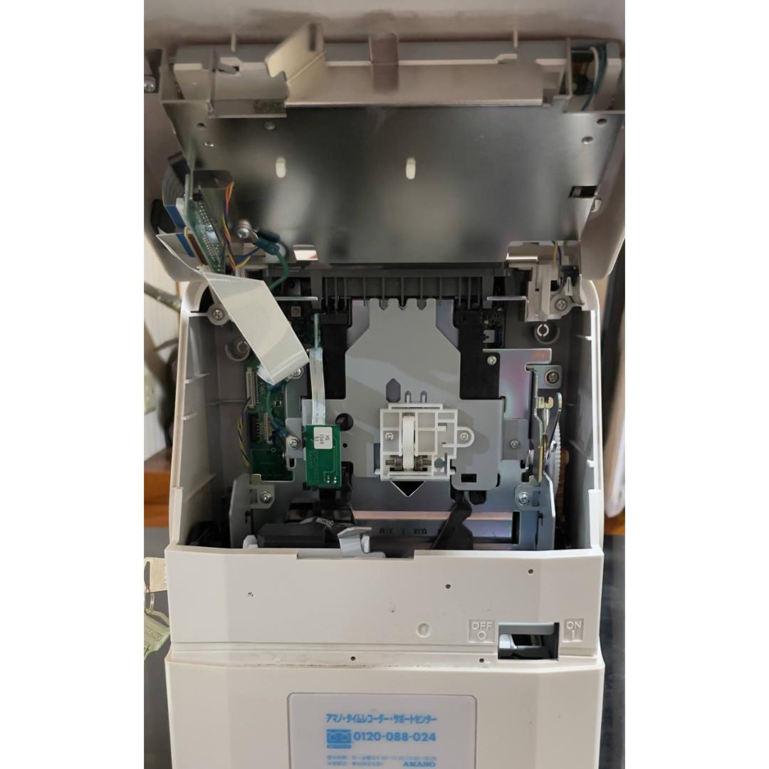 アマノ AMANO MRS-500 タイムレコーダー 鍵・タイムカード付 中古品