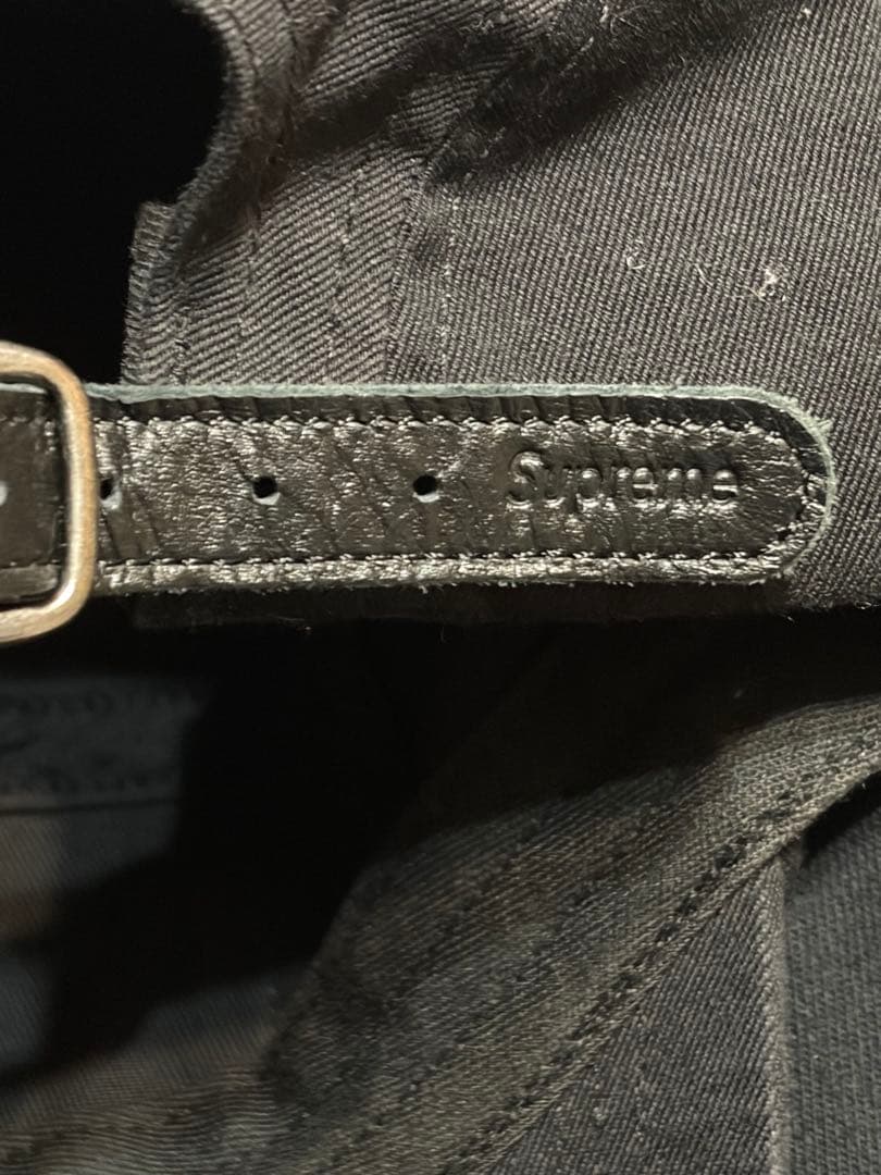 Supreme ブラック キャップ