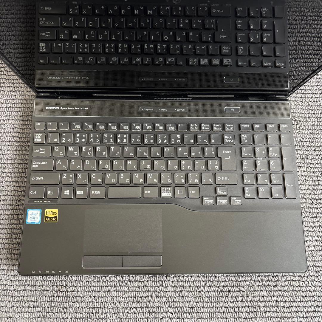 富士通lifebook AH53/C2 i7-8550U メモリ4GB
