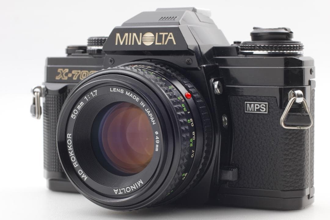 【整備済　美品】ミノルタ X-700 +MD Rokkor 50mm F1.7