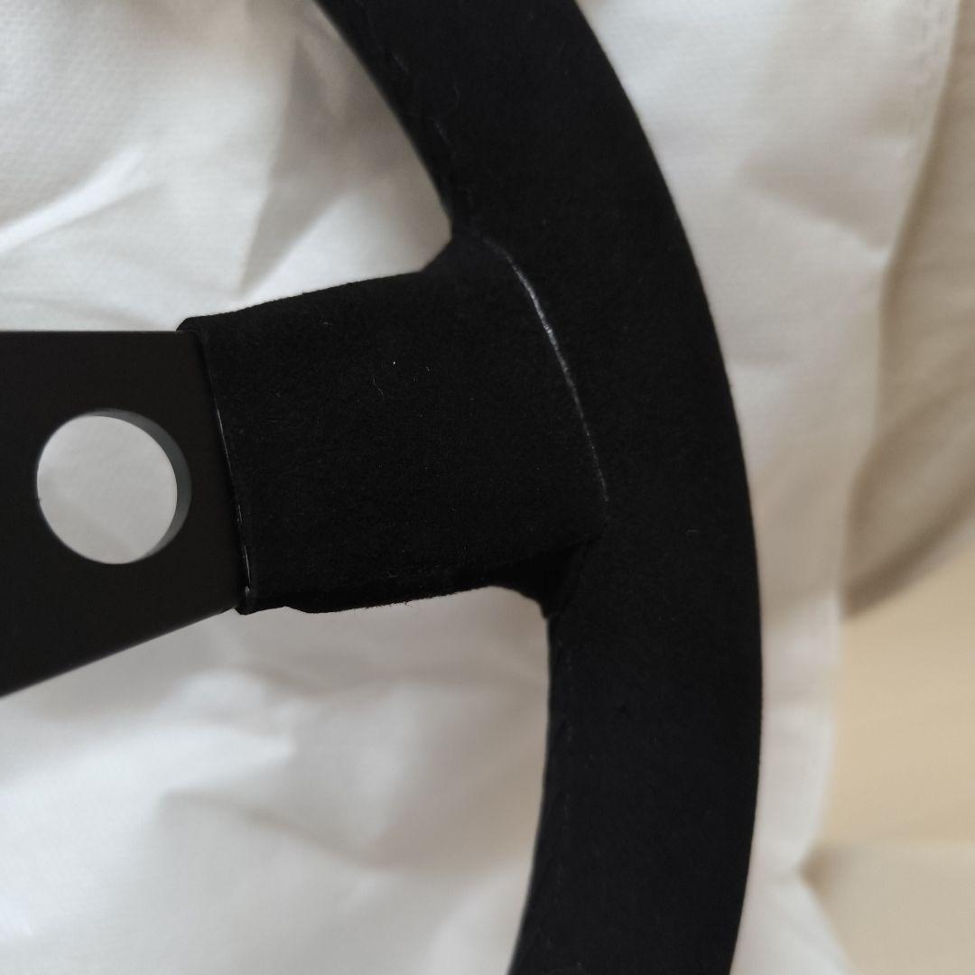 MOMO モモタイプ　350mm ディープコーン　ブラックエディション　スエード