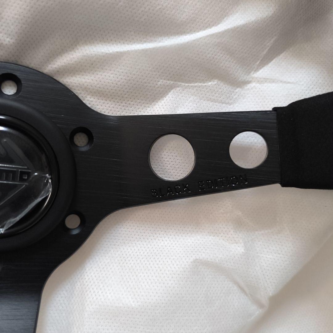 MOMO モモタイプ　350mm ディープコーン　ブラックエディション　スエード