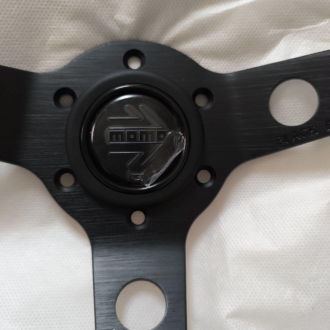 MOMO モモタイプ　350mm ディープコーン　ブラックエディション　スエード