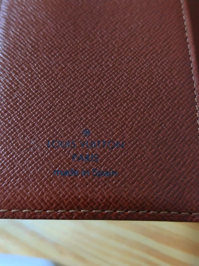 ルイヴィトン LOUIS VUITTON モノグラム 手帳カバー