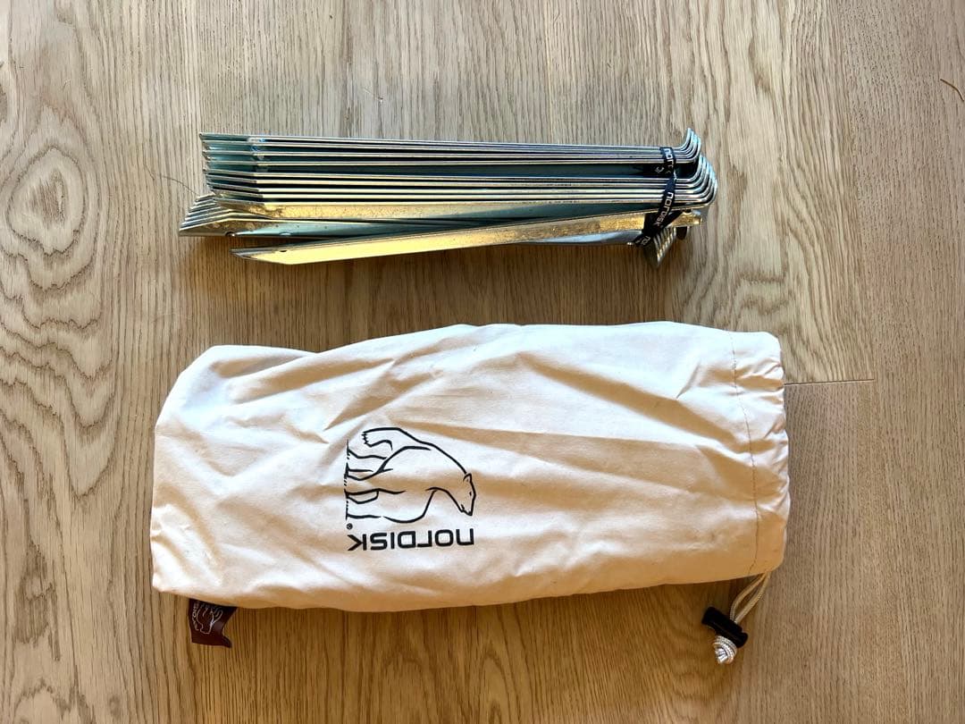 ノルディスク テント ウトガルド13.2/ジップインフロアセット 使用4回美品