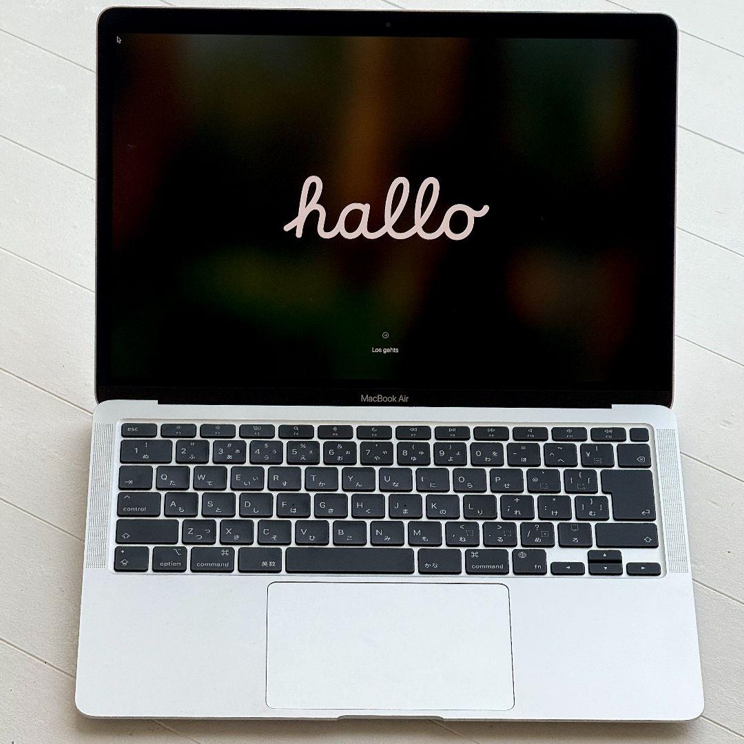 Apple Macbook Air 2020 M1 8GB 256GB シルバー