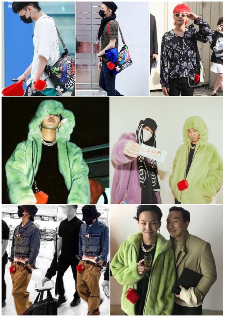 Peaceminusone Fur Case ファーケース RED