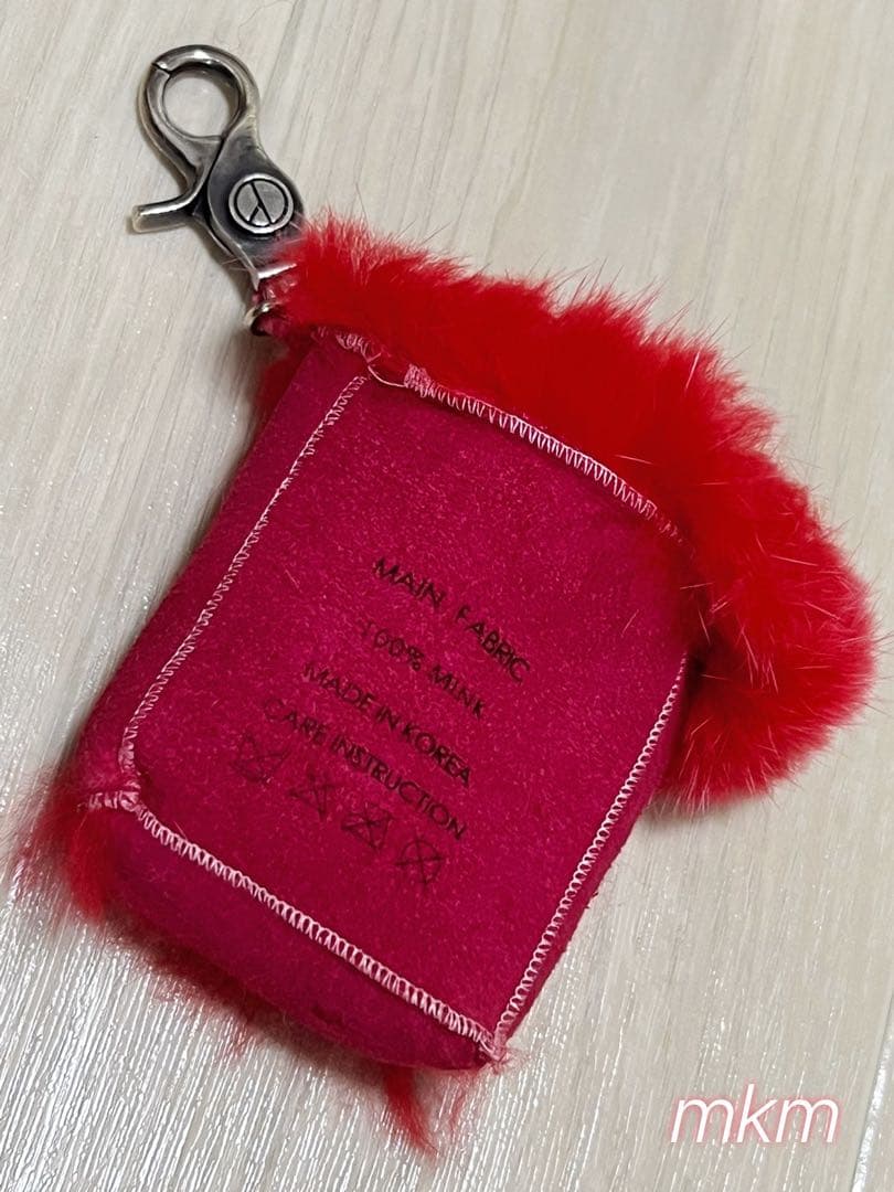 Peaceminusone Fur Case ファーケース RED