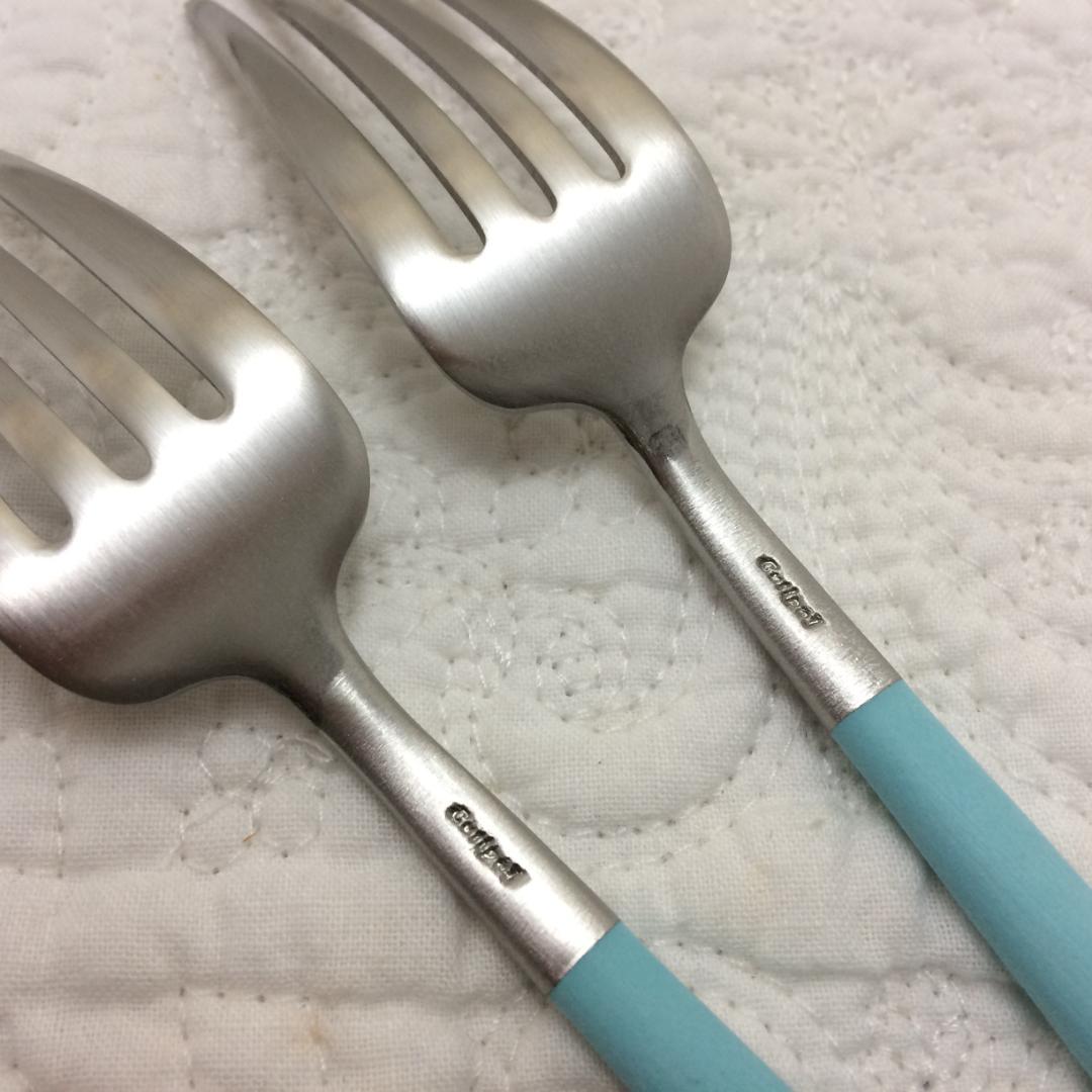 正規品　クチポール　GOA　ターコイズ＆シルバー　ディナー　３種×各２　計６本