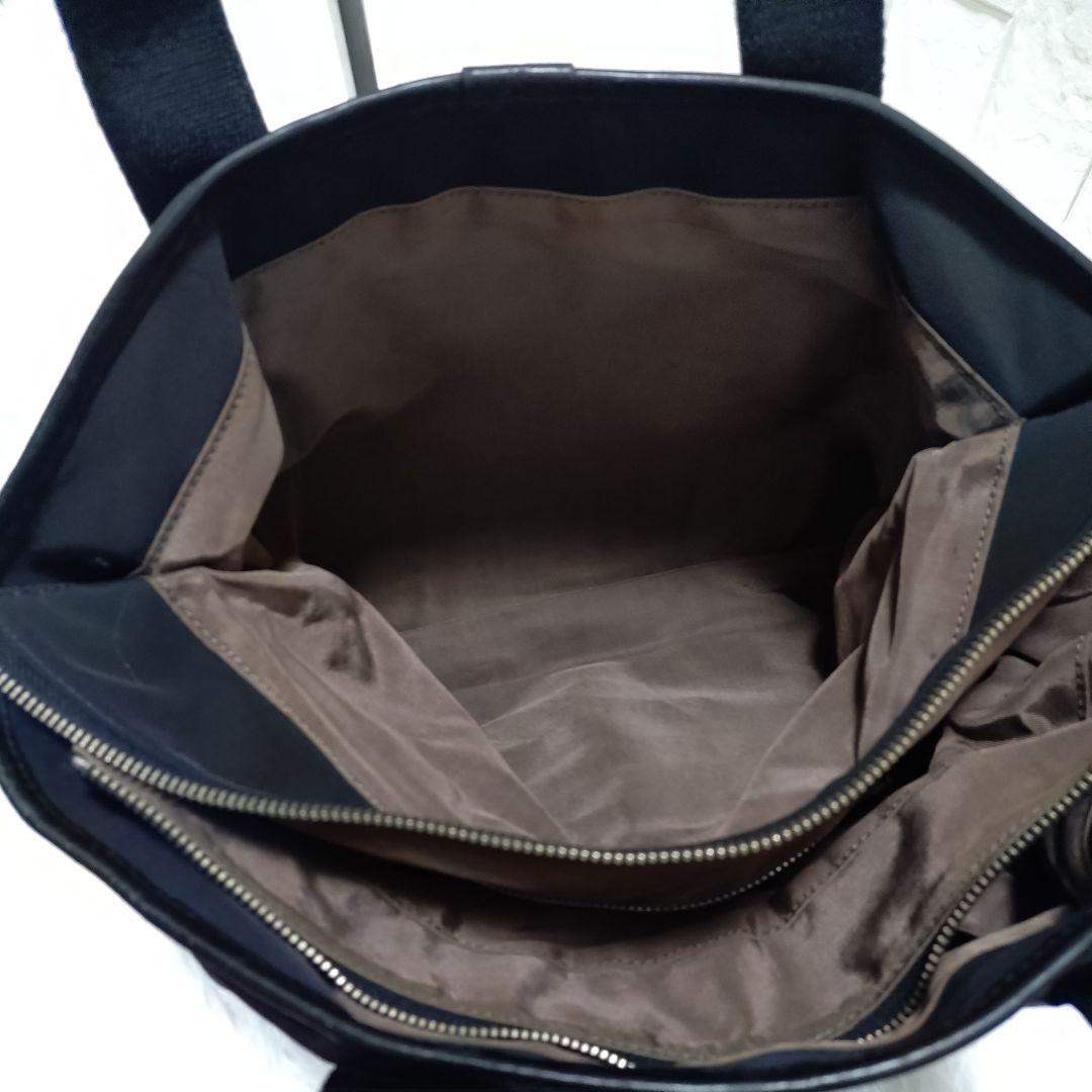 Paul Smith ブラック トートバッグ A4 大容量