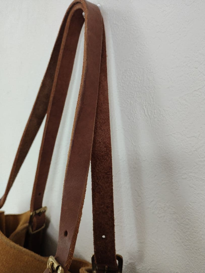 Butler Verner Sails 牛革スウェード トートバッグ