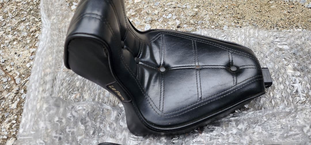 ラペラシート　ハーレー　ショベル　パンヘッド　ナックル　ソロシート