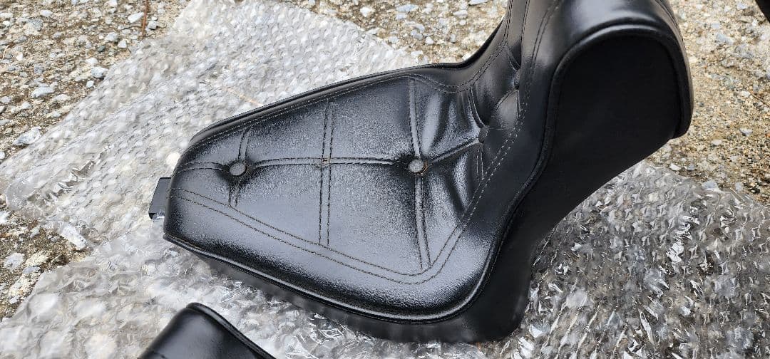 ラペラシート　ハーレー　ショベル　パンヘッド　ナックル　ソロシート