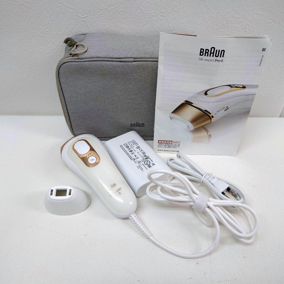 M1124E1 ブラウン シルク・エキスパート プロ 5 光美容器 通電確認済み