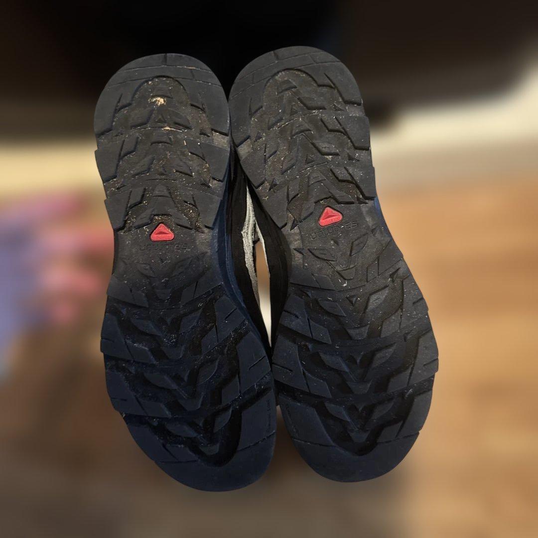 Salomon クライミングシューズ グレー/ミント