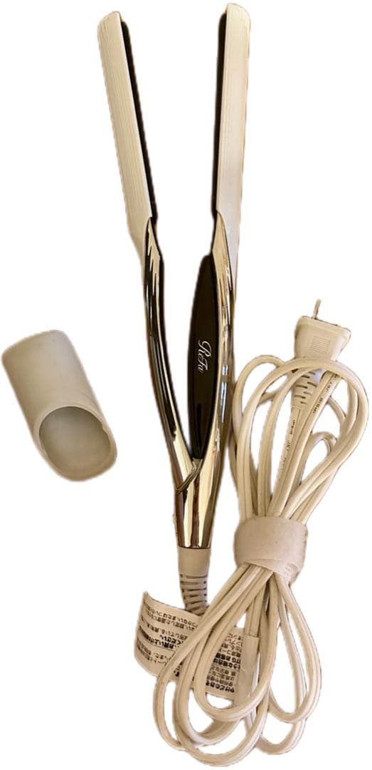 refa セラミックストレートヘアアイロン ホワイト