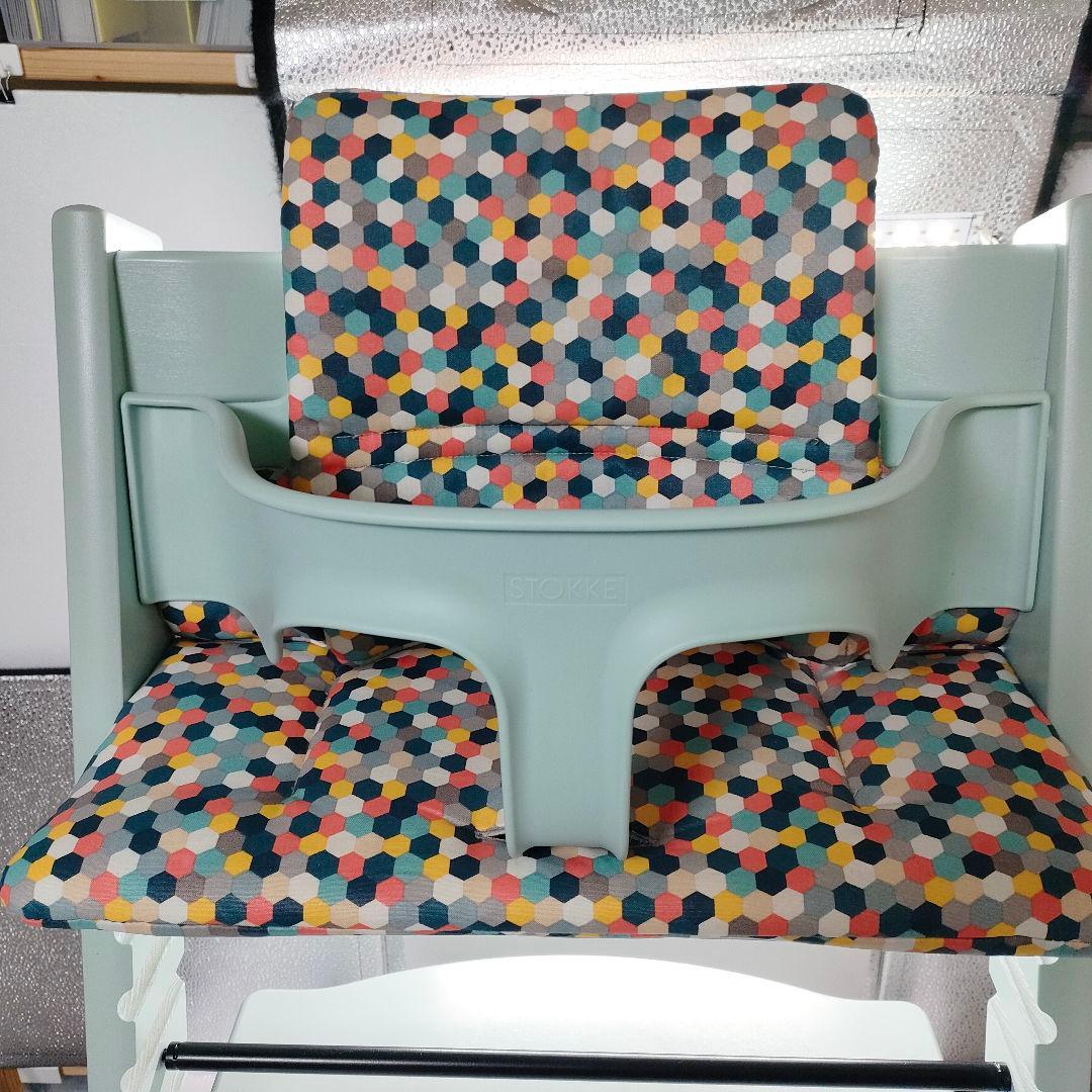 ストッケ　トリップトラップ　モスグリーン　ベビーセット　SN6