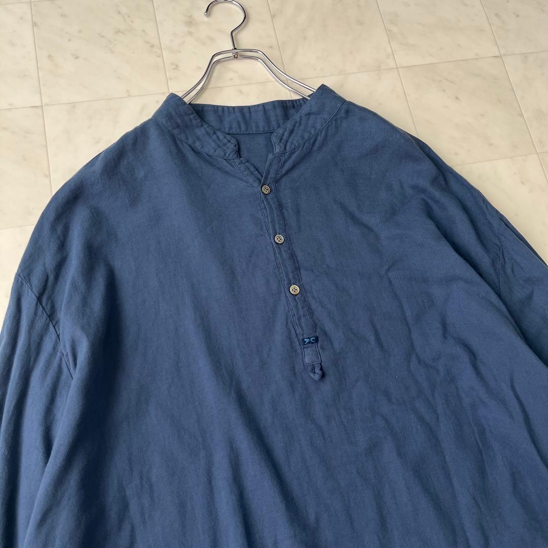 ポータークラシック スタンドカラースモックシャツ オーバーサイズ メンズ XL