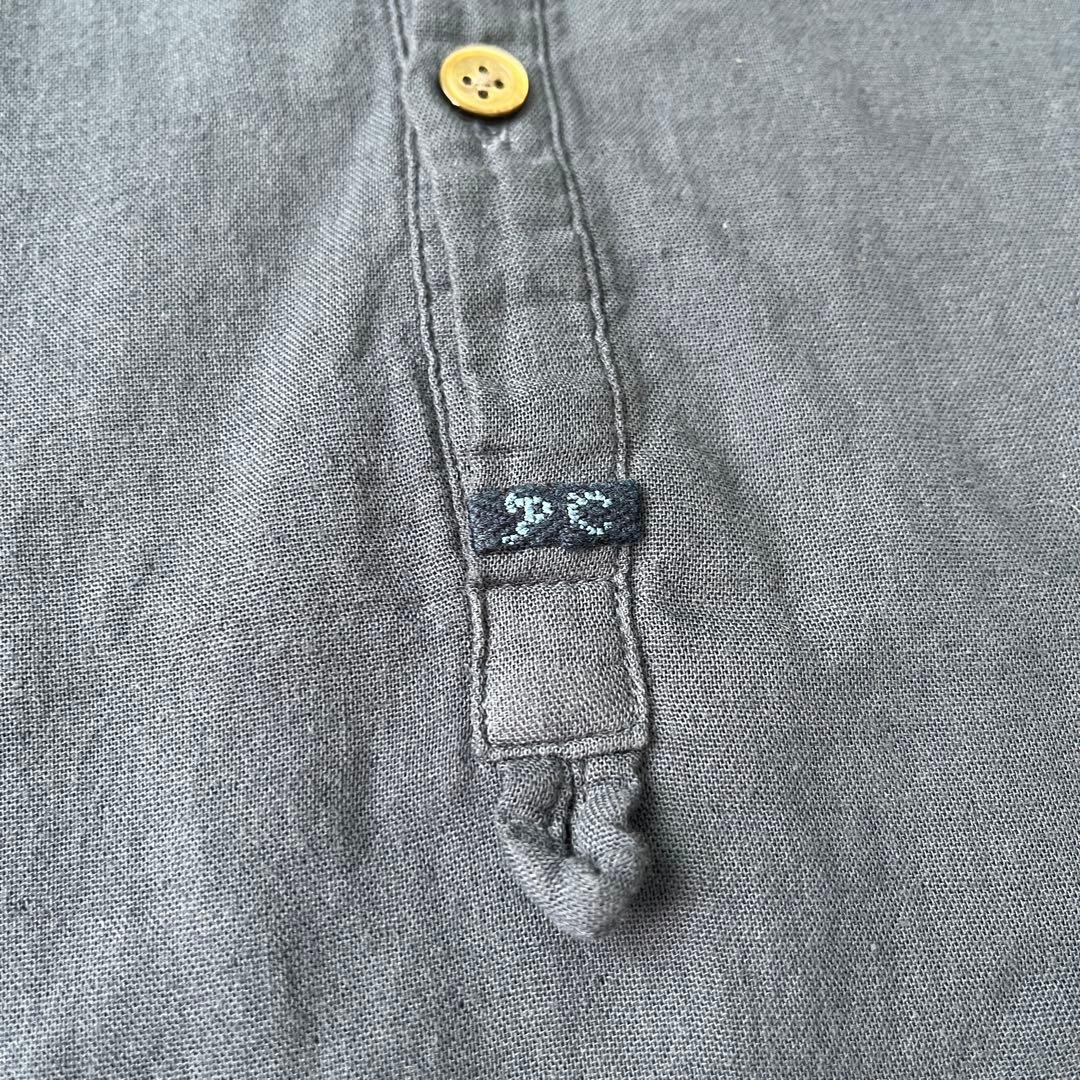 ポータークラシック スタンドカラースモックシャツ オーバーサイズ メンズ XL