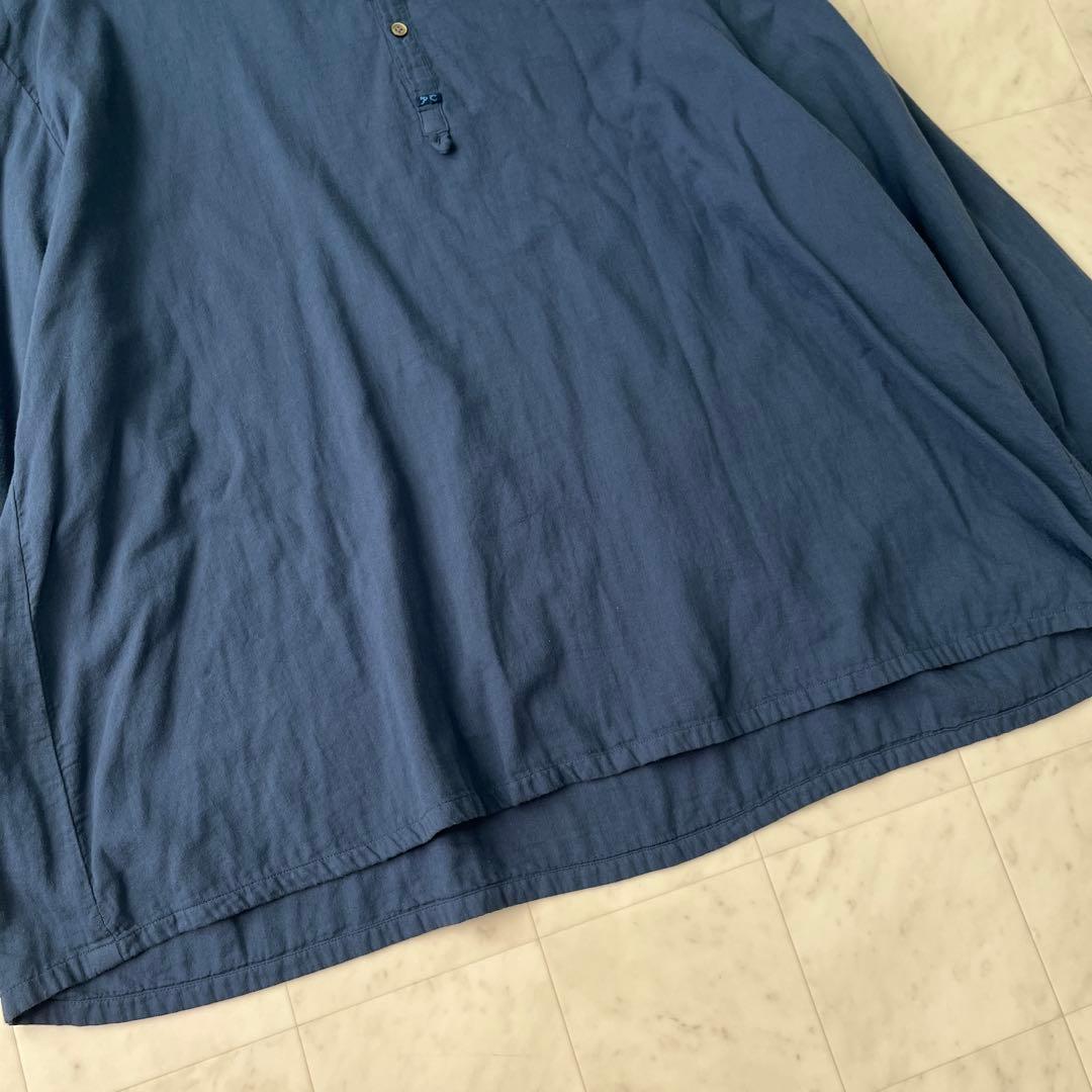 ポータークラシック スタンドカラースモックシャツ オーバーサイズ メンズ XL