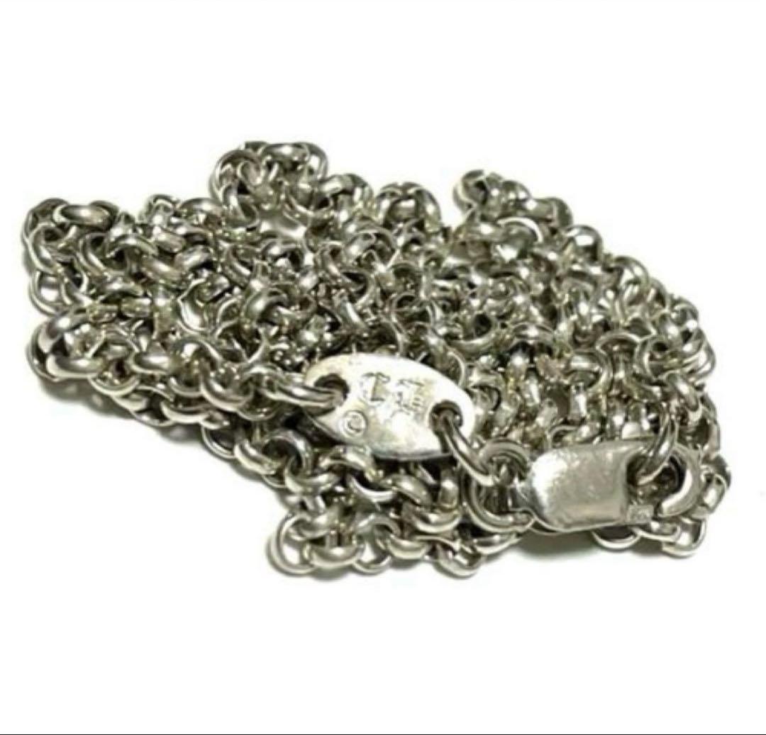 クロムハーツ ワンボールBSフレアペンダント ロールチェーン16inchセット