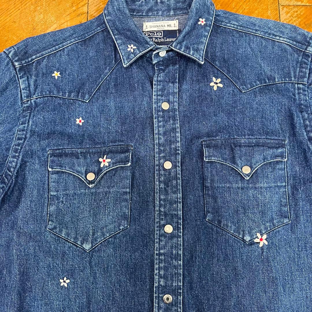 SHANANA MIL Ralph Lauren デニムシャツ Mサイズ
