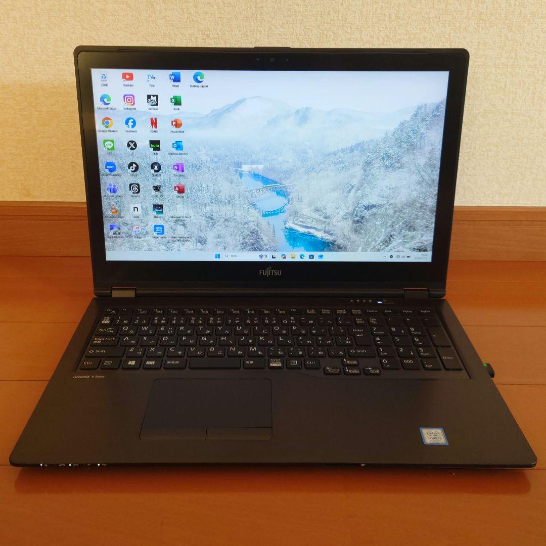 設定済み✨️LIFEBOOK✨️タッチパネル式✨️Win11/SSD/オフィス