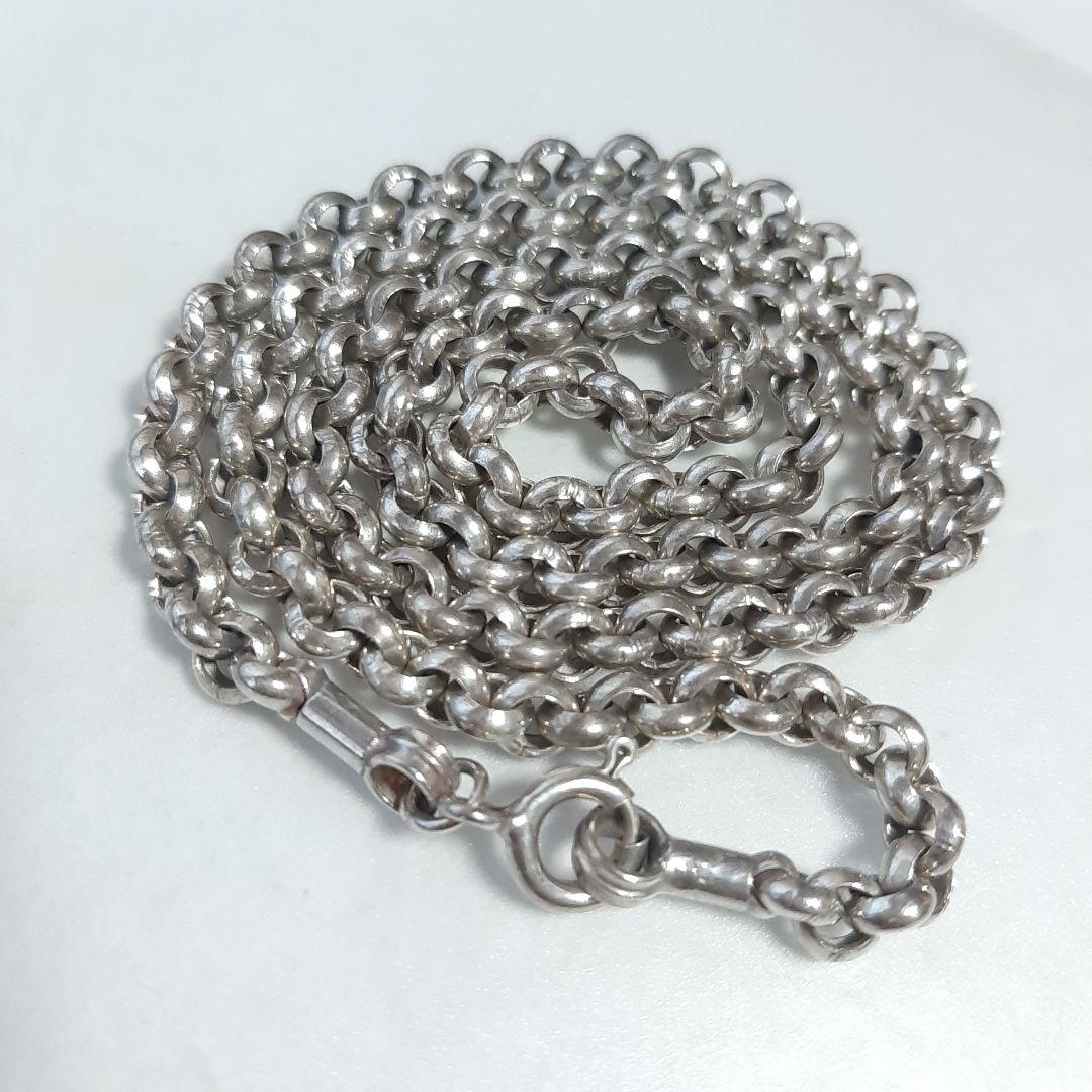 銀　チェーン　ネックレス　925　Silver　シルバー　n1
