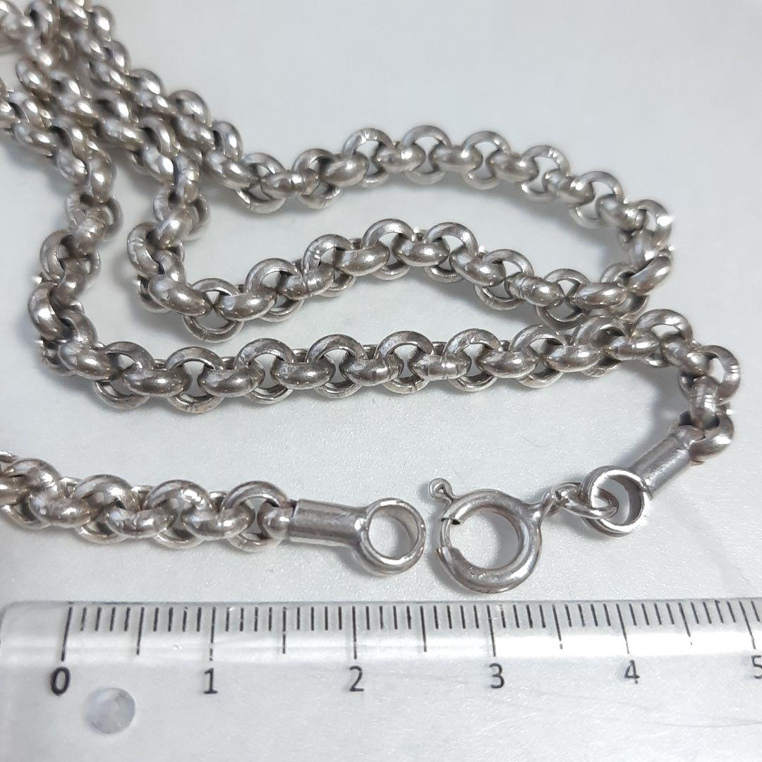 銀　チェーン　ネックレス　925　Silver　シルバー　n1